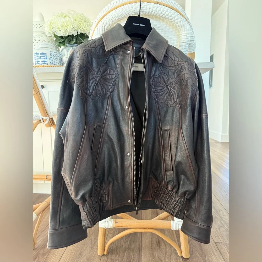 Golden Goose Leather Jacket - Picture 11 of 16